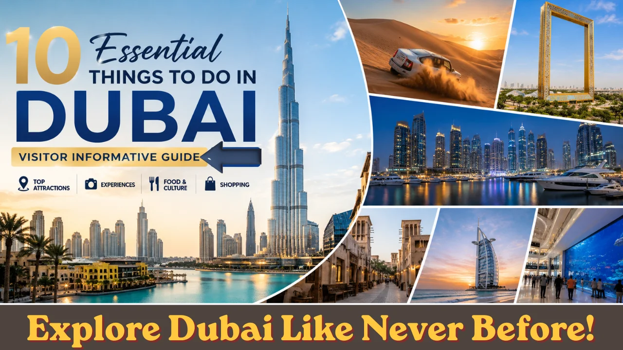 10 Essential Things To Do In Dubai: Visitor Informative Guide 2026