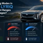 Do The Driving Modes in Cadillac LYRIQ Offer Different Ranges or Battery Usages