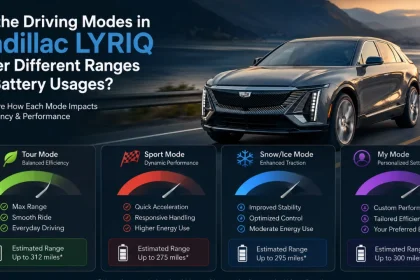 Do The Driving Modes in Cadillac LYRIQ Offer Different Ranges or Battery Usages