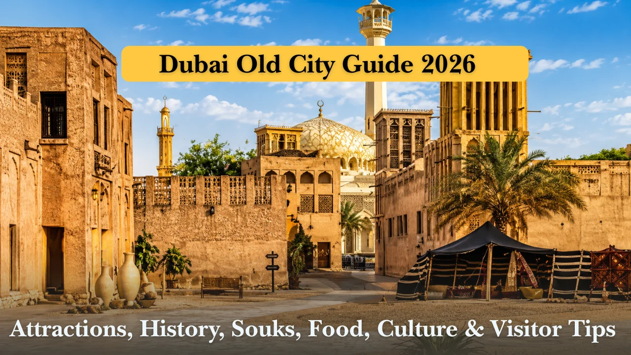 Dubai Old City Guide 2026: Attractions, History, Souks, Food, Culture & Visitor Tips