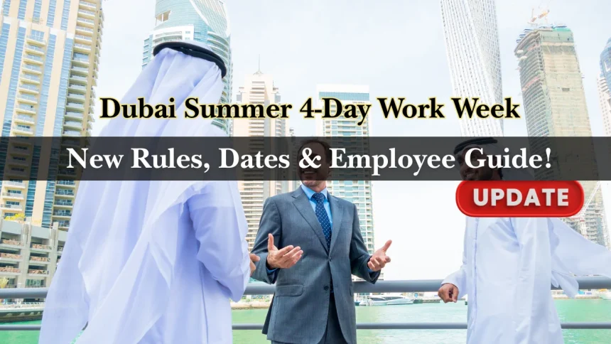 Dubai Summer 4-Day Work Week 2026: New Rules, Dates & Employee Guide