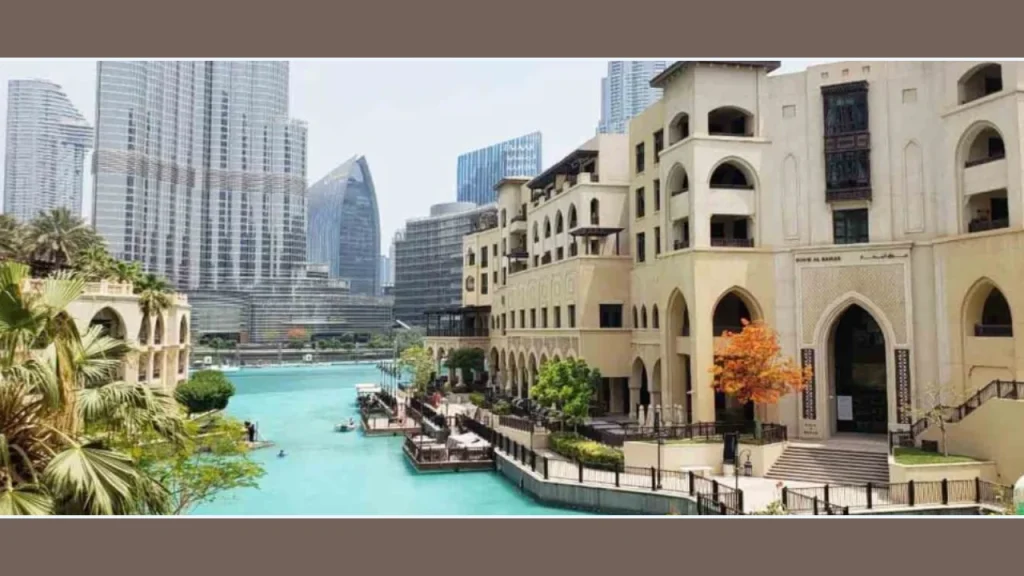 Map Overview of Downtown Dubai