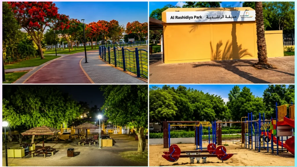 Where Is Al Rashidiya Park Located in Dubai and Ajman?