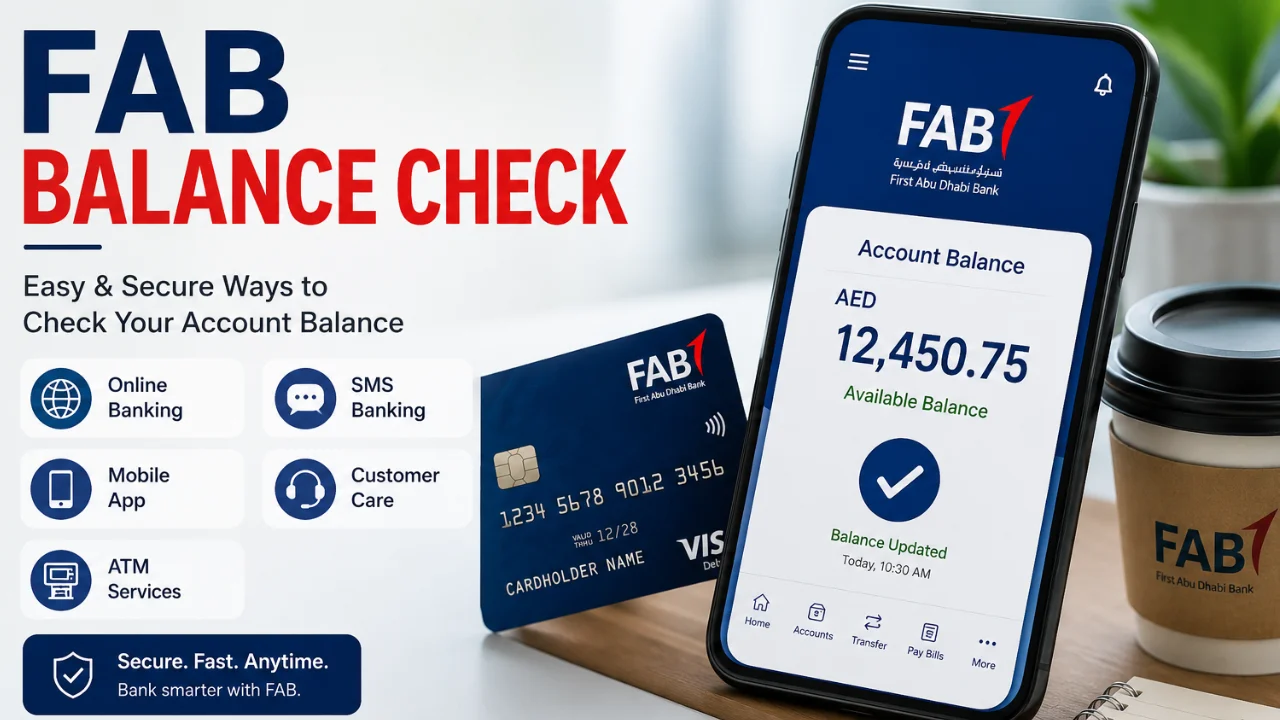 FAB Balance Check [2026]: Complete Guide to FAB Bank Balance Check Online