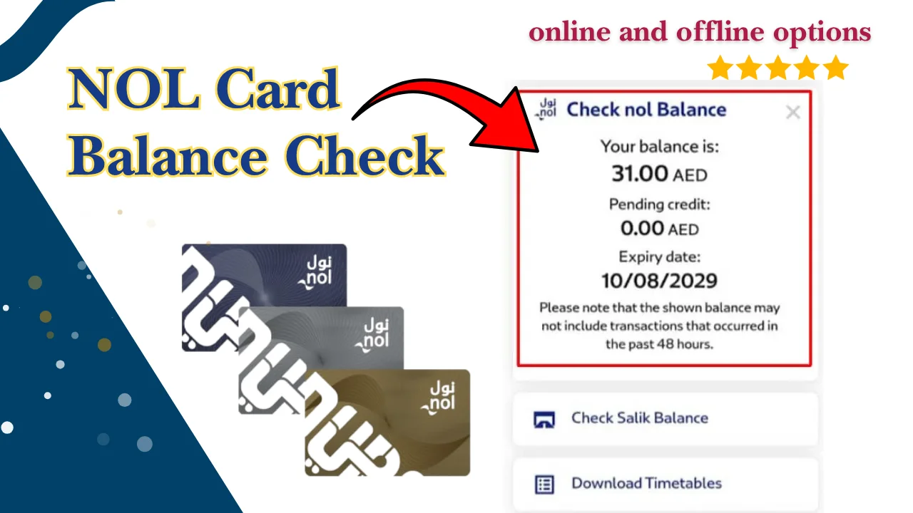 NOL Card Balance Check